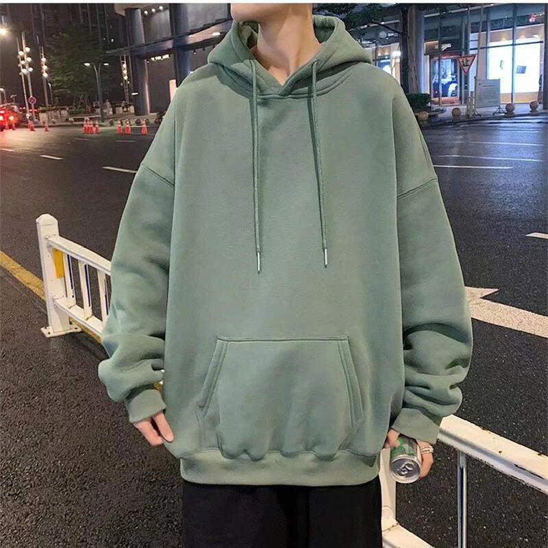 Áo Hoodie Tay Dài In Họa Tiết Hoạt Hình Phong Cách Nhật Bản Thời Trang Mùa Đông Cho Nam