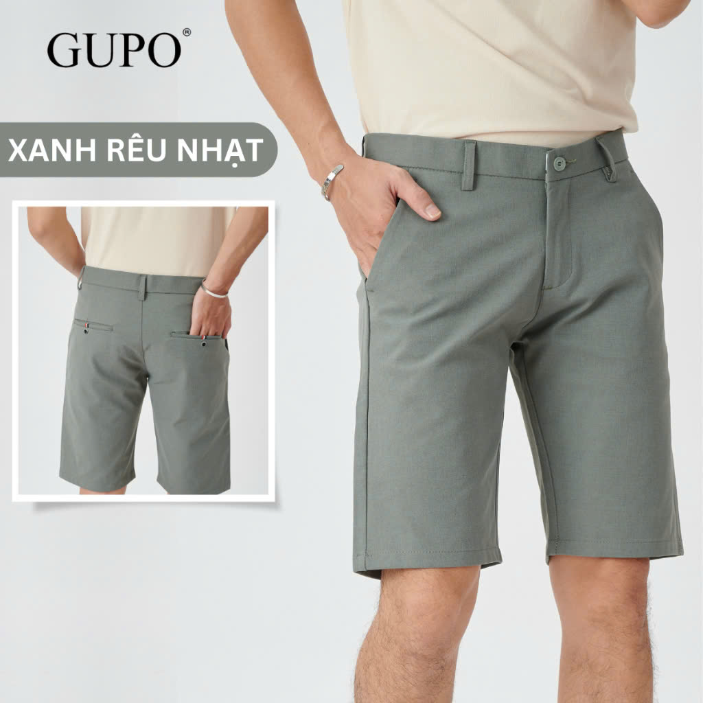 Quần Short Tây Nam Vải Cotton 2 Chiều Đùi Ngắn Lửng