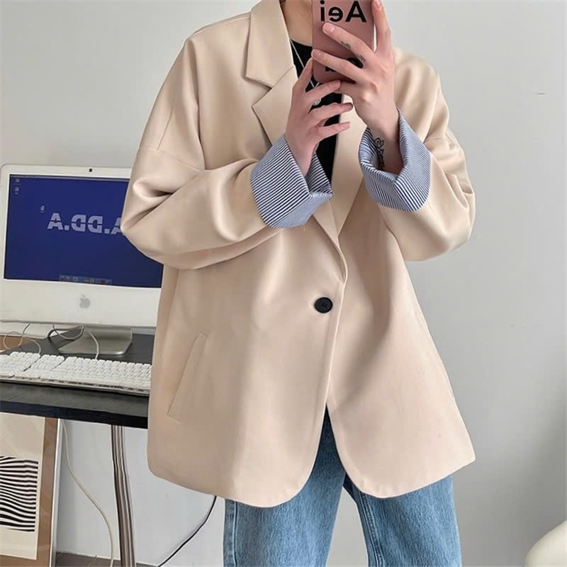 Áo Blazer nam hot trend, Áo khoác nam mặc ngoài thời trang Hàn Quốc