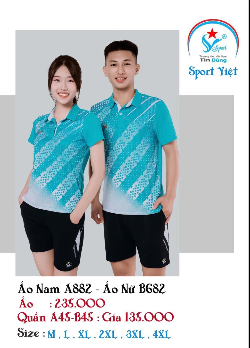 Bộ Sport Việt Cộc Phối Màu Cổ Đức Bổ Trụ Sợi DRY-EX siêu lạnh