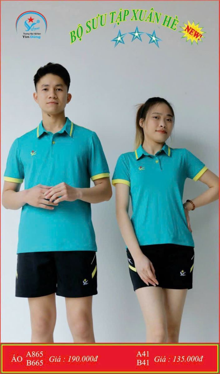 Áo thể thao polo cầu lông, tennis, bóng chuyền linning nam và nữ phối cửa tay xẻ tà